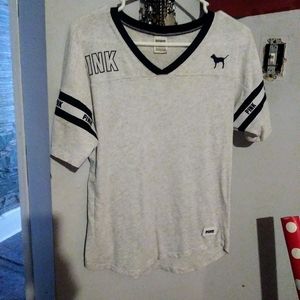 Victoria Secret Vneck crew t-shirt Small